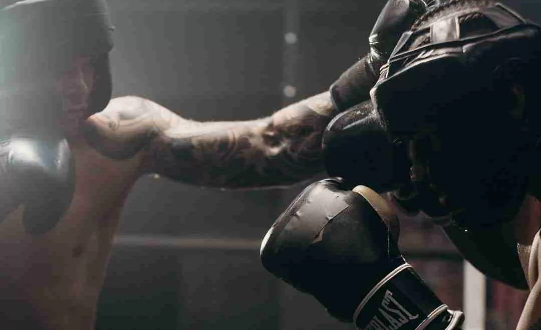 salle de boxe Paris 11 - sparring au 11ème Round John Mbumba